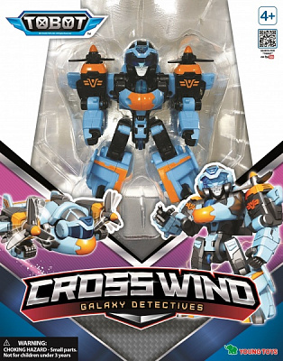 Игрушка-трансформер Tobot Детективы Галактики С2 Кроссвинд 301118 