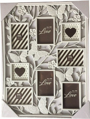 Колаж EVG Fresh 8139 10x15/10x10 см білий