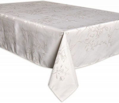 Скатертина Jacquard класика 140x240 см бежевий La Nuit