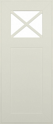 Фасад для кухни Грейд-Плюс Беж матовый /RAL1013/ 920x396 ВТ-Х левый Оксфорд