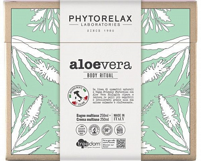 Набор подарочный унисекс Phytorelax Aloe Vera