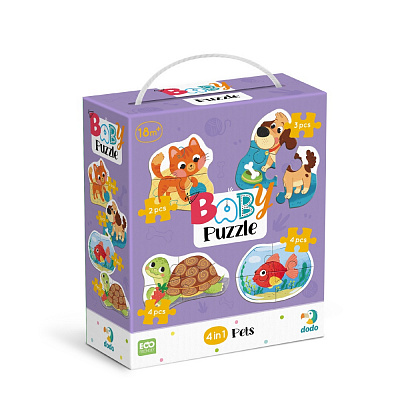 Пазл DoDo Baby puzzle Домашні тварини 300688