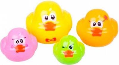 Игровой набор для ванной Bebelino Утята-Прятки