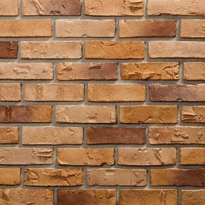 Плитка бетонная прямая Саватекс Декор Кирпич старый бежевый 0,45 кв.м 