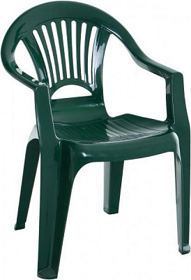 Стул пластиковый Алеана Луч 78x58x57 см зеленый 