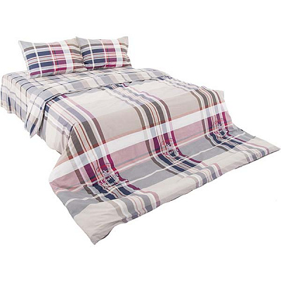 Комплект постільної білизни полуторний Ibodo Polo