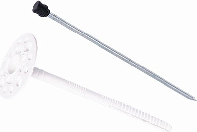 Дюбель фасадний для теплоізоляціїдля мінеральної вати з термомостом 10x260 мм 5 шт. Expert Fix