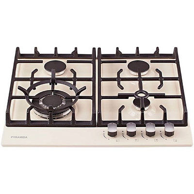 Варочная поверхность газовая Pyramida PFE 643 ivory Luxe