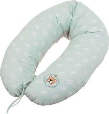 Подушка для годування IDEIA Економ Корона 30х170 см м'ятний