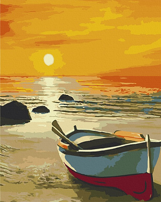 Картина за номерами Теплий вечір 10568-АС 40х50 см ArtCraft