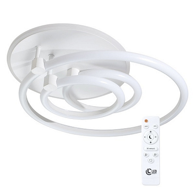 Светильник светодиодный LED CONCEPT Malahide R 3 с пультом ДУ 65 Вт белый 2800-6000-RGB К 