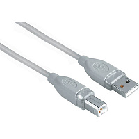 Кабель Hama USB 1.1 (2.0 tested) Am - Bm 1.8 м 45021