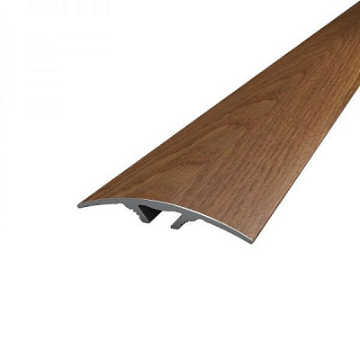 Порожек алюминиевый декоративный АЛЮПРО скрытый крепеж 39x2710 мм рустик паркетный 