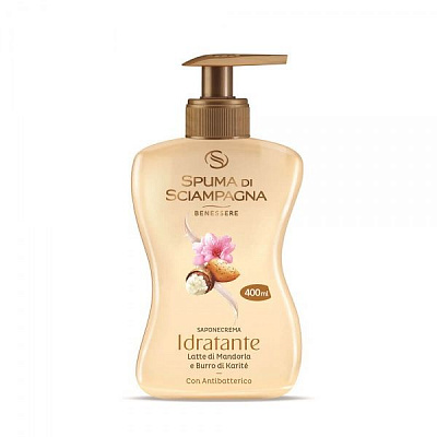 Антибактеріальне рідке мило Spuma di Sciampagna Мигдаль 400 мл