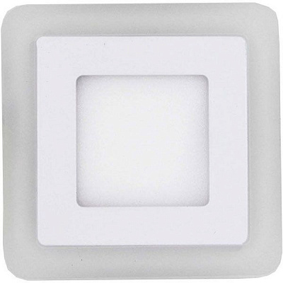 Светильник точечный Blitz с LED-подсветкой 18 Вт 4000 К белый PRD S 2067 S 18+6W WH 