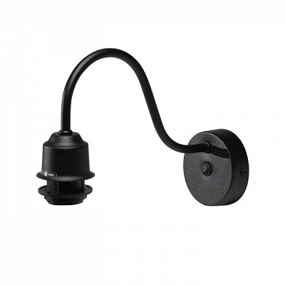 Бра Светкомплект AS 2319 LOFT 1x40 Вт E27 чорний