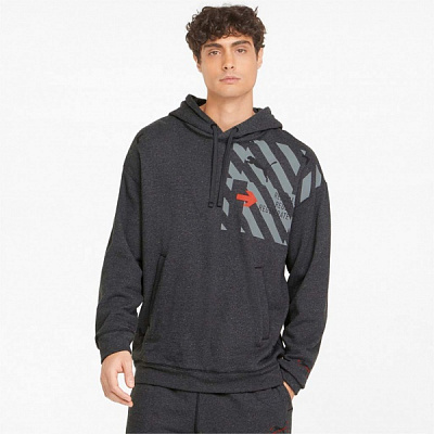 Джемпер Puma RE:COLLECTION GRAPHIC HOODIE 53395807 р. XL темно-синій