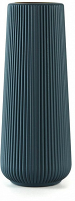 Ваза пластиковая MVM DH-FLOWERS-05 DARK BLUE 23 см 