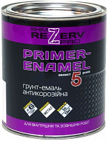 Грунт-эмаль Khimrezerv PRO алкидная антикоррозийная 3 в 1 светло-серый шелковистый глянец 0,8кг