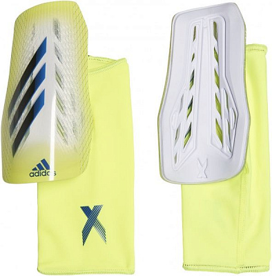 Щитки футбольные Adidas X SG LGE р. S желтый GK3525