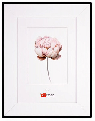 Рамка для фото Арт-Сервіс ЭА-01768 15x21 см білий