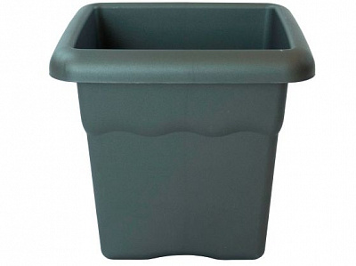 Горшок пластиковый Plastiken Terra Maceta Cuadrada 7744 квадратный 44 л антрацит 