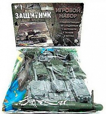 Ігровий набір Colorplast Masterplay 1-042 Захисник №1
