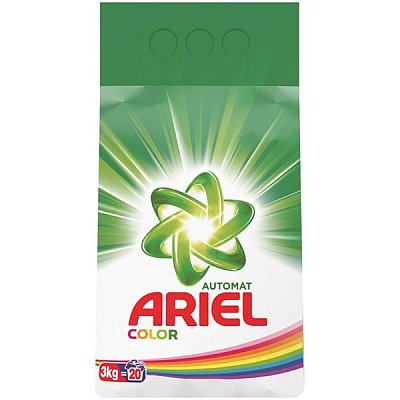 Стиральный порошок для машинной стирки Ariel Color 3 кг