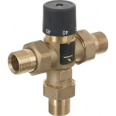 Клапан термостатический 3/4 ЗЗЗ 40-65°С (вывод сбоку)