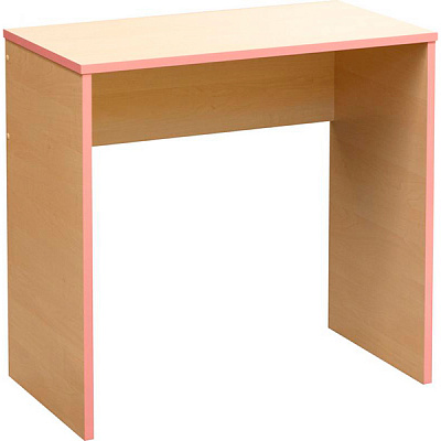 Стіл письмовий Новий Стиль Береза Снігова СП-101 pink CH 750x400x720 мм