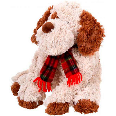 Игрушка новогодняя Собачка кучерявая 26 см