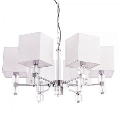 Люстра підвісна Arte Lamp 6x60 Вт E14 хром A5896LM-6CC