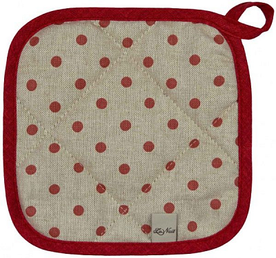 Прихватка РОУЗ Горох 20x20 см La Nuit 