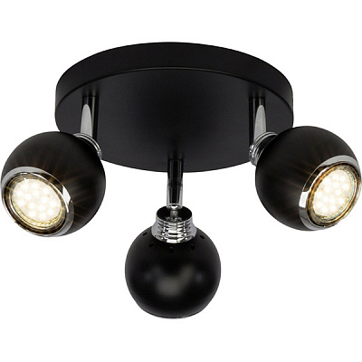Спот Brilliant Ina G77734/06 LED 3x3 Вт чорний