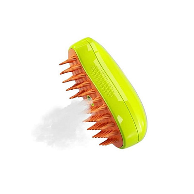 Щетка FRIEND IS с паром для вычесывания кошек и собак