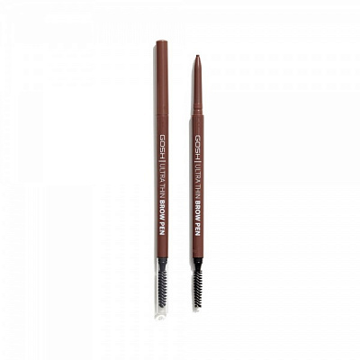 Олівець для брів Gosh Ultra Thin Brow Pen 001 Brown 0,09 г