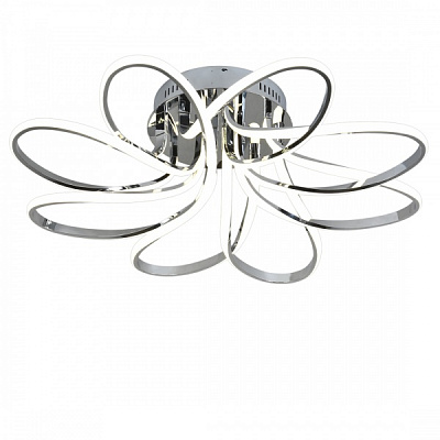 Люстра світлодіодна Victoria Lighting з пультом д/к 160 Вт хром Paola/PL8