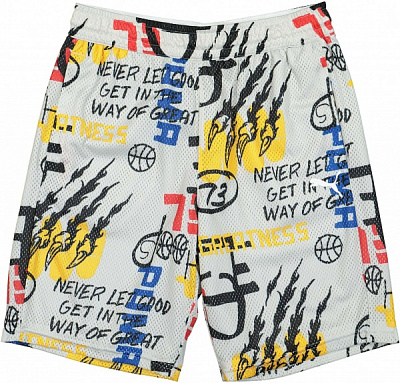 Шорты Puma Mesh Practice Short AOP 53413706 р. M черный