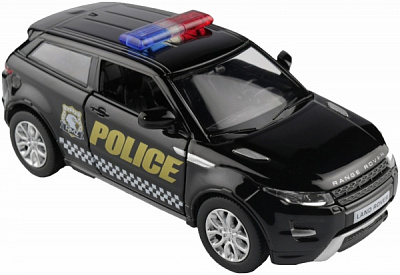 Автомодель Uni Fortune 1:32 Land Rover Evoque поліція 554008P