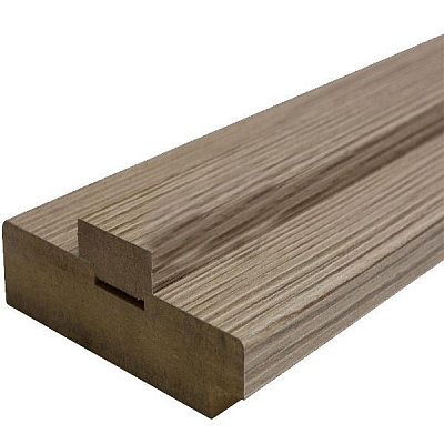 Дверная коробка ОМиС ламинированная под добор 2060х80 мм сосна мадейра