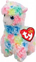 М'яка іграшка TY Beanie Babies різнобарвна лама Lola 15 см 41217