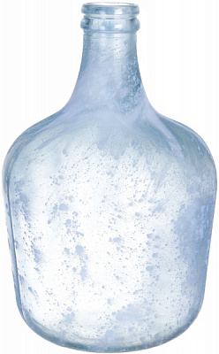 Ваза стеклянная голубой античный Garrafa 42 см San Miguel