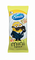 Влажные салфетки Smile MINI Миньоны 8 шт.