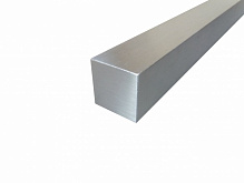 Стержень Braz Line 10х10 мм анодированное серебро