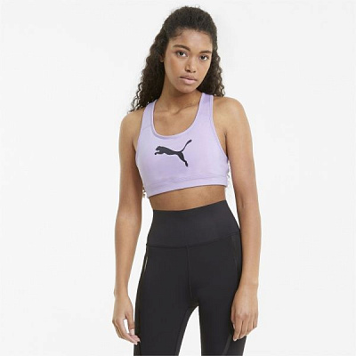 Бра Puma Mid Impact 4Keeps Bra 52030416 XL фіолетовий