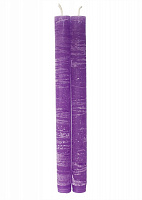 Свеча Свеча столовая фиолетовая С022*250/1-4.3, 1 шт Candy Light