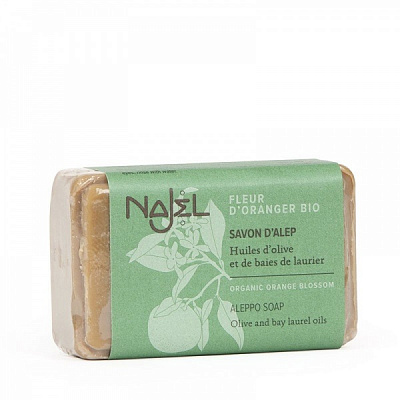 Мыло Najel алеппское с апельсином 100 г 1 шт./уп.