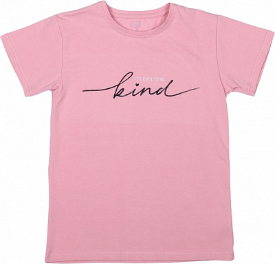 Футболка для дівчаток Фламінго 806-417 р.152 темна пудра