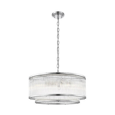 Люстра подвесная Zuma Line Sergio 6x60 Вт E14 хром 