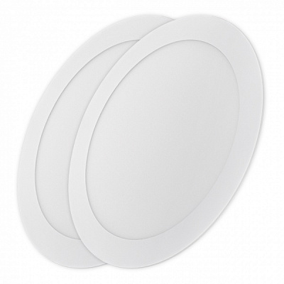 Светильник светодиодный LUNA HOME DL24 R Ø216 мм 2 шт. 24 Вт белый 5000 К 